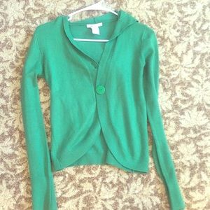 Cute green cardigan